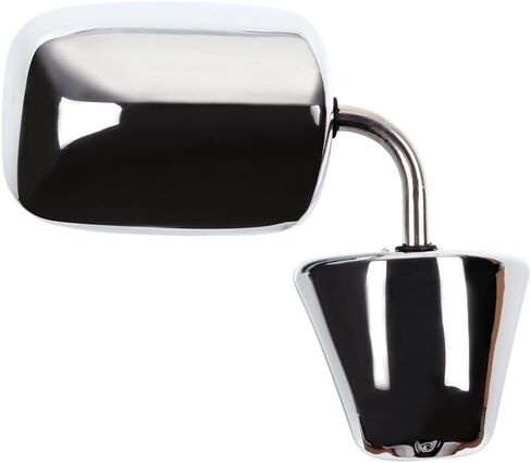 مرآة سحب SCITOO مناسبة لسيارة Chevy/لجانب سائق شاحنة GMC أو جانب الركاب، مرآة جانبية بديلة من الفولاذ المقاوم للصدأ قابلة للطي يدويًا in Kuwait