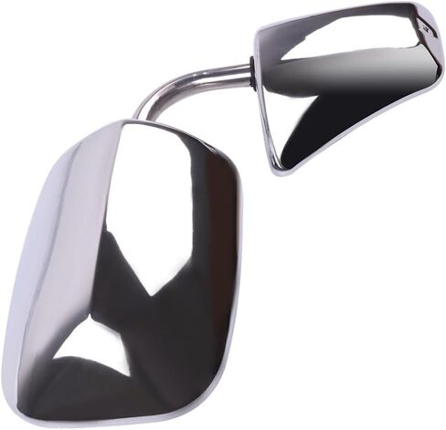 مرآة سحب SCITOO مناسبة لسيارة Chevy/لجانب سائق شاحنة GMC أو جانب الركاب، مرآة جانبية بديلة من الفولاذ المقاوم للصدأ قابلة للطي يدويًا in Kuwait