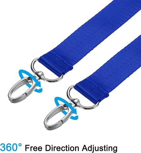 PATIKIL Shoulder Strap, Nylon Adjustable Replacement Strap with Metal Swivel Hooks for Laptop Bag in Saudi Arabia