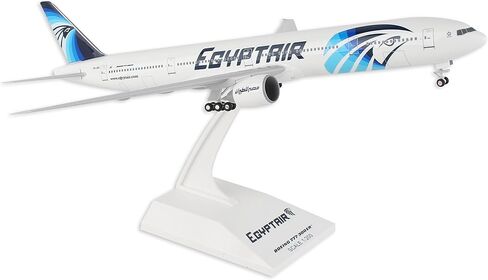 Daron Skymarks Egypt Air 777-300 Airplane Model with Gear Regular SU-GDL (1/200 Scale) in Saudi Arabia