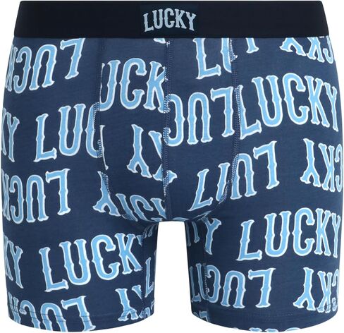 ملابس داخلية نشطة للرجال من Lucky Brand - 8 قطع من الملابس الداخلية الكاجوال القابلة للتمدد (S-XL) in Kuwait