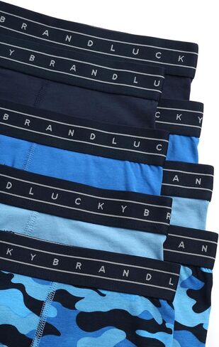 ملابس داخلية نشطة للرجال من Lucky Brand - 8 قطع من الملابس الداخلية الكاجوال القابلة للتمدد (S-XL) in Kuwait