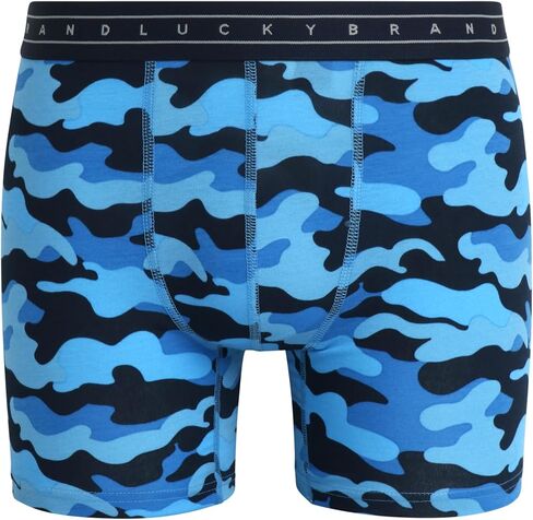 ملابس داخلية نشطة للرجال من Lucky Brand - 8 قطع من الملابس الداخلية الكاجوال القابلة للتمدد (S-XL) in Kuwait