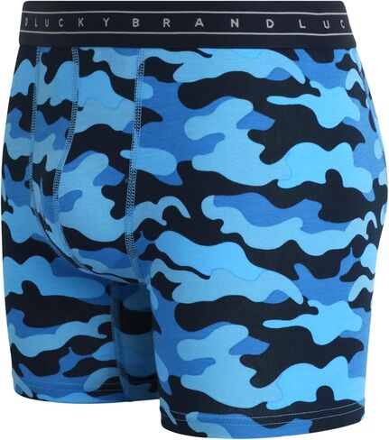 ملابس داخلية نشطة للرجال من Lucky Brand - 8 قطع من الملابس الداخلية الكاجوال القابلة للتمدد (S-XL) in Kuwait