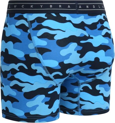 ملابس داخلية نشطة للرجال من Lucky Brand - 8 قطع من الملابس الداخلية الكاجوال القابلة للتمدد (S-XL) in Kuwait