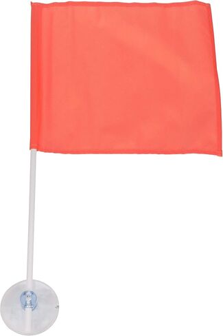 Seachoice Nylon Skier Down Flag w/Suction Cup, 24 in. Pole, Conforms to State Laws in AZ, CA, CO, ID, MO, NE, NM, OR, TX, UT and WA in Saudi Arabia