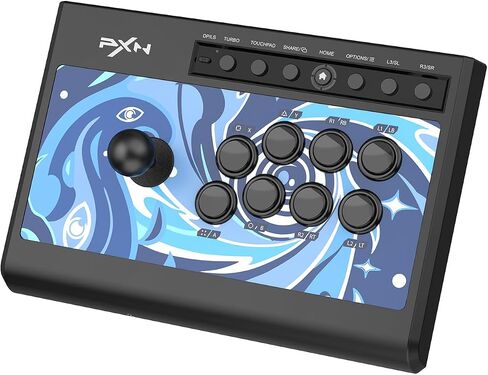 PXN 008 عصا التحكم في الألعاب PC Fight Stick USB عصا التحكم في ألعاب PS3 / PS4 / Xbox One / Xbox Series X / S / Switch / Window PC in Kuwait