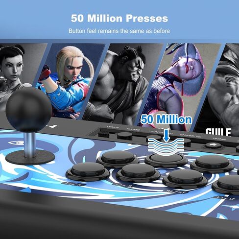PXN 008 عصا التحكم في الألعاب PC Fight Stick USB عصا التحكم في ألعاب PS3 / PS4 / Xbox One / Xbox Series X / S / Switch / Window PC in Kuwait