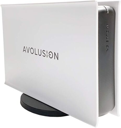 محرك الأقراص الصلبة الخارجي للألعاب Avolusion PRO-5X سعة 12 تيرابايت USB 3.0 لأجهزة Xbox One Original وS & X (أبيض) in Saudi Arabia