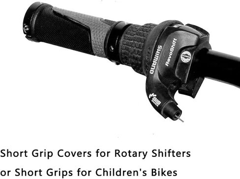 Bike Grip Shift Grip – Replacement Rotary Derailleur Grip, Anti-Slip Design, Bike Grips (95mm/130mm) for MTB/BMX Mountain Bikes, Electric Bikes and Commuter Bikes, Scooters in Saudi Arabia