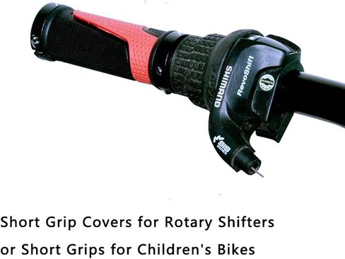 Bike Grip Shift Grip – Replacement Rotary Derailleur Grip, Anti-Slip Design, Bike Grips (95mm/130mm) for MTB/BMX Mountain Bikes, Electric Bikes and Commuter Bikes, Scooters in Saudi Arabia