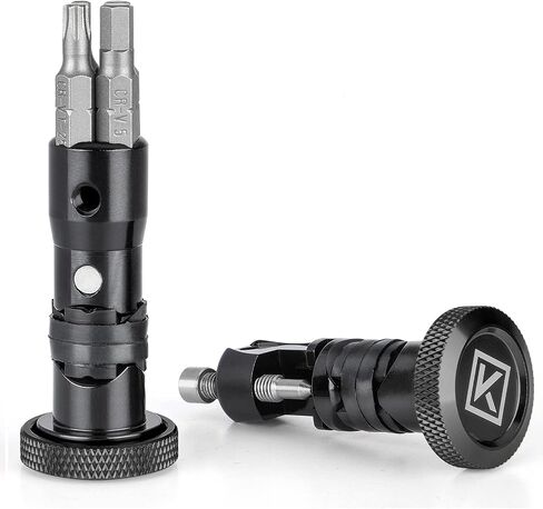 Handlebar End Plugs Multi Tools - Bar End Tool Includes Chain Tool, TORX T25, HEX 3/4/5mm - Bike Tool Kit for MTB/Road Bicycle in Saudi Arabia