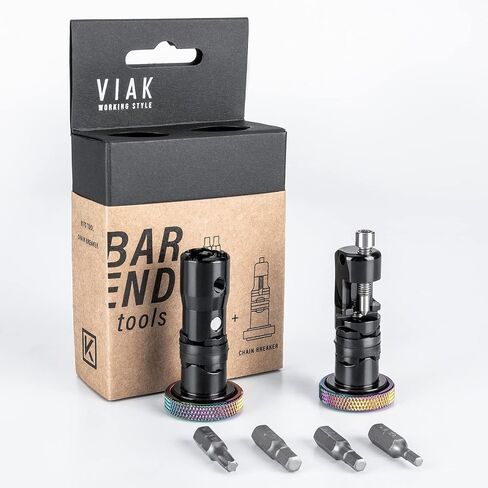 Handlebar End Plugs Multi Tools - Bar End Tool Includes Chain Tool, TORX T25, HEX 3/4/5mm - Bike Tool Kit for MTB/Road Bicycle in Saudi Arabia