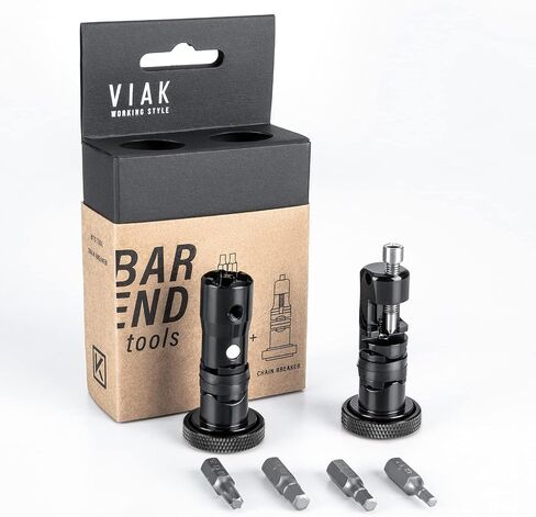 Handlebar End Plugs Multi Tools - Bar End Tool Includes Chain Tool, TORX T25, HEX 3/4/5mm - Bike Tool Kit for MTB/Road Bicycle in Saudi Arabia
