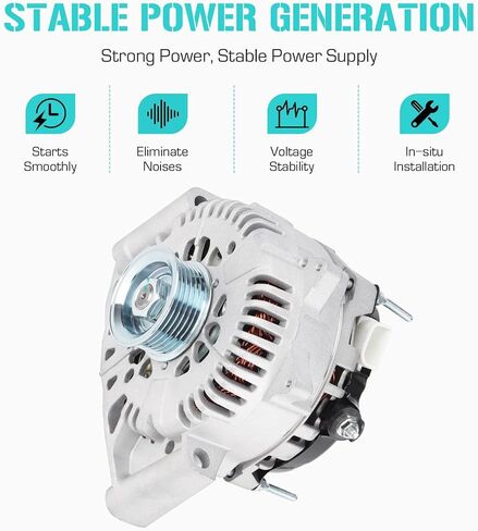 Alternator Fit for Ford Escape/Mercury Mariner 3.0 3.0L 2005 2006 2007, Fit for Mazda Tribute 2005 2006, 400-14081, 6L8Z-10346-BDRM, 6L8Z-10346-KA in Saudi Arabia