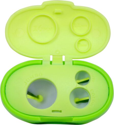 سارجنت آرت 36-1025، مبراة ذات 3 فتحات، مجموعة من القطع، ملونة، أقلام رصاص، أقلام تلوين، 12 قطعة (عبوة من قطعة واحدة) in Kuwait