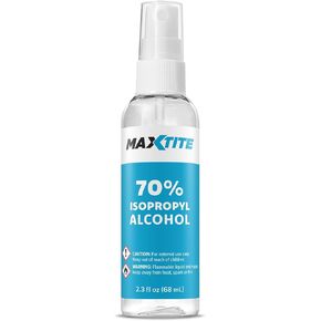 MaxTite 99.9% Isopropyl Alcohol - 2.3 fl oz Spray - Made in The USA in Kuwait