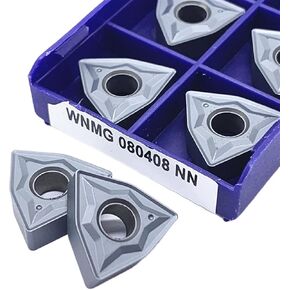 Indexable Carbide Lathe Tool WNMG080408 NN LT10 CNC Turning Tool Stainless Steel External Turning Tool Carbide Blade in Kuwait