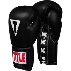 Title Classic Leather Lace Training Gloves 2.0 - Lace Up Boxing Glove, Boxing Competition Gloves, Boxing Sparring Gloves, Boxing Training Gloves, Boxing Bag Gloves, Boxing Gloves in Kuwait