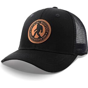 قبعة Bigfoot Mesh للرجال - Snapback Sasquatch Cap قابلة للتعديل الصيد والمشي لمسافات طويلة قبعة معدات في الهواء الطلق التنفس in Kuwait