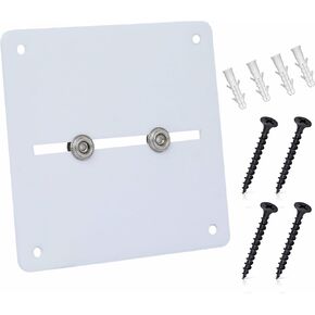 Wrestling Belt Wall Mount Hanger - Heavy-Duty Universal Replics Belts Clear Acrylic Plastic Display for Championship Belts 13cm X 13cm in Kuwait