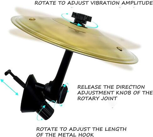 Cy Cymbal ، Car Crash Cymbal Vents Mini Car Crash Crash Crash for Vean Vent Funny Dashboard Toy لعشاق الموسيقى الإجهاد الإجهاد المضغوط وملحقات السيارات المكونة للسيارة. in Saudi Arabia