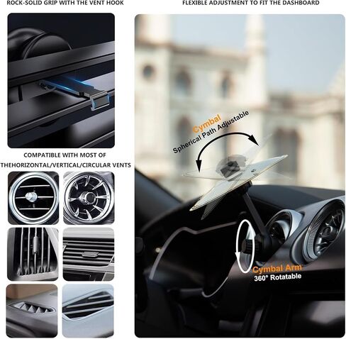 Cy Cymbal ، Car Crash Cymbal Vents Mini Car Crash Crash Crash for Vean Vent Funny Dashboard Toy لعشاق الموسيقى الإجهاد الإجهاد المضغوط وملحقات السيارات المكونة للسيارة. in Saudi Arabia