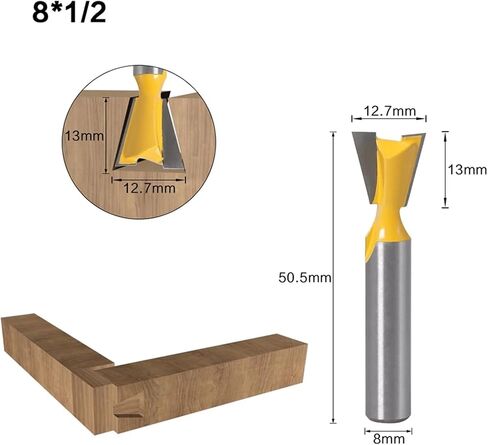 1pcs 8mm Shank Bit Milling Cutter(8X9.52) in Saudi Arabia