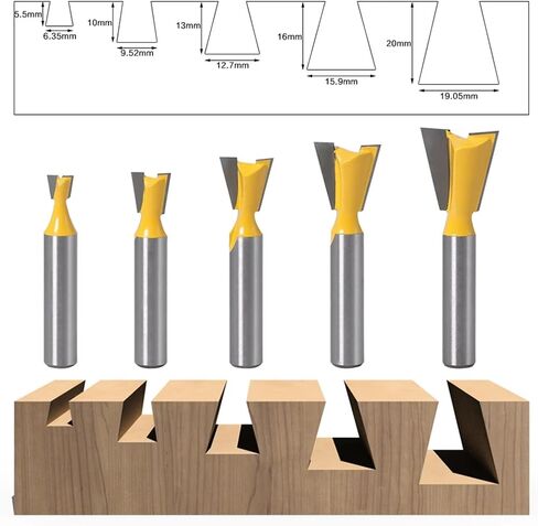1pcs 8mm Shank Bit Milling Cutter(8X9.52) in Saudi Arabia