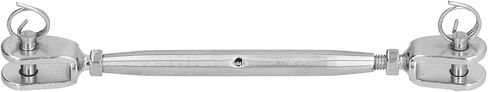 Stainless Steel Cable Railing Kit Turnbuckle Hook Eye Wire Rope Tension Ideal for Indoor Outdoor Guardrails Staircases in Saudi Arabia