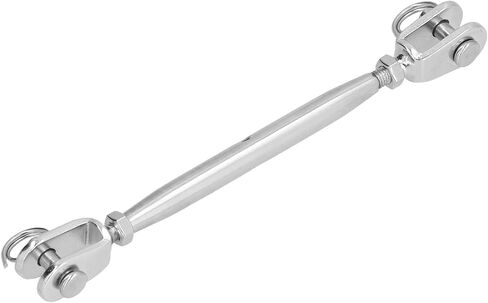 Stainless Steel Cable Railing Kit Turnbuckle Hook Eye Wire Rope Tension Ideal for Indoor Outdoor Guardrails Staircases in Saudi Arabia