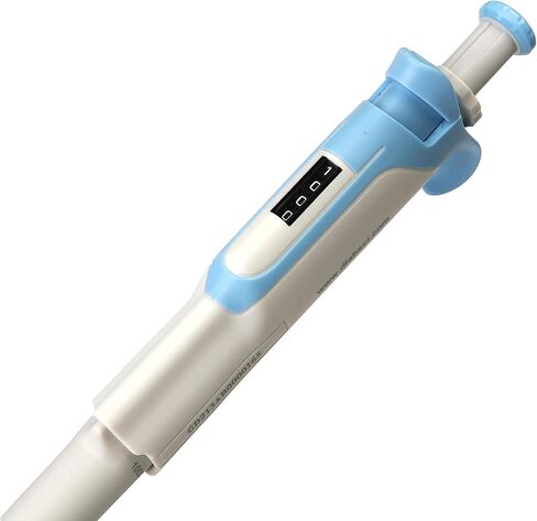 Scilogex SuperPette, Autoclavable Premium Pipette for Research, Production, and Scientific Labs, Ambidextrous Central Digital Display, 0.5-10μl - 4 Pack in Saudi Arabia