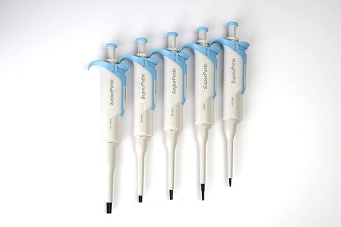 Scilogex SuperPette, Autoclavable Premium Pipette for Research, Production, and Scientific Labs, Ambidextrous Central Digital Display, 0.5-10μl - 2 Pack in Kuwait