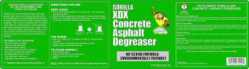 XDX Concrete and Asphalt Cleaner ، إنزيمات حية لاستبدالها في بقع الزيت ، جالون 1 in Saudi Arabia
