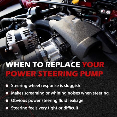 21-116 Power Steering Pump Fit for RDX 2007 2008 2009 2010 2011 2012 L4 2.3L, Power Assist Pump Replace for 56110RWC305 in Saudi Arabia