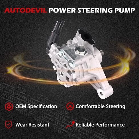 21-116 Power Steering Pump Fit for RDX 2007 2008 2009 2010 2011 2012 L4 2.3L, Power Assist Pump Replace for 56110RWC305 in Saudi Arabia