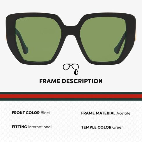 Gucci GG0956S Designer Sunglasses: Elegant Oversize Geometric Frame Eyewear with Premium eSHADES Kit - Epitome of Luxury and Style in Saudi Arabia