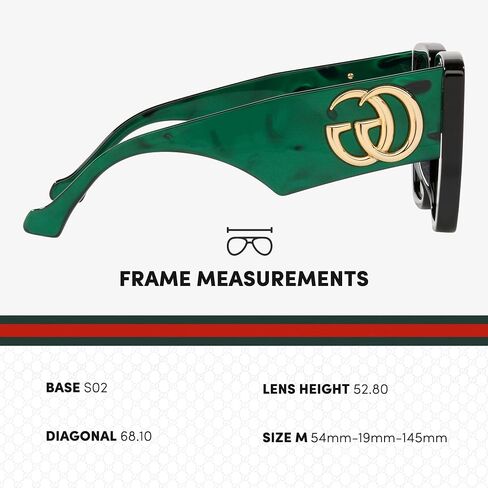 Gucci GG0956S Designer Sunglasses: Elegant Oversize Geometric Frame Eyewear with Premium eSHADES Kit - Epitome of Luxury and Style in Saudi Arabia