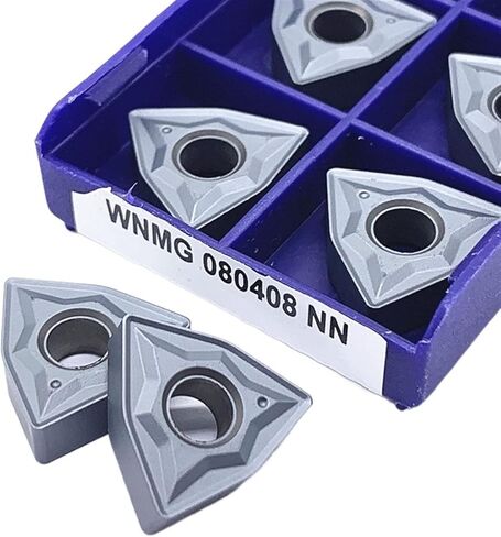 Indexable Carbide Lathe Tool WNMG080408 NN LT10 CNC Turning Tool Stainless Steel External Turning Tool Carbide Blade in Kuwait