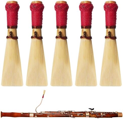 5 Soft Medium Bassoon S with Protective Storage, Ideal for Students and Advanced Players, Set for Bassoon Accessory Needs in Saudi Arabia
