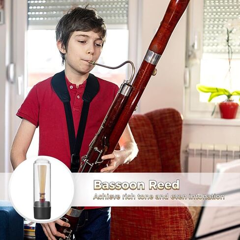 5 Soft Medium Bassoon S with Protective Storage, Ideal for Students and Advanced Players, Set for Bassoon Accessory Needs in Saudi Arabia
