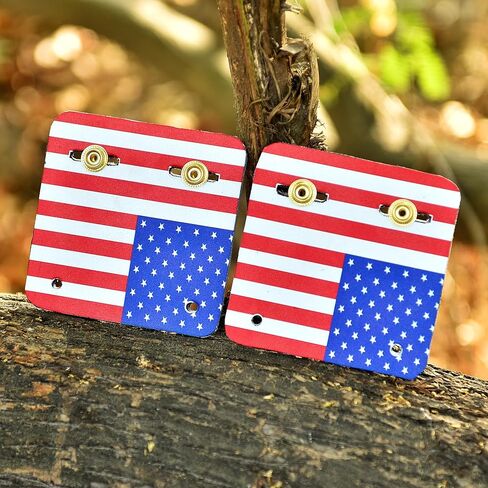 American Flag Wrestling Belt Wall Mount Display Hanger, 2-Pack, Leather in Saudi Arabia