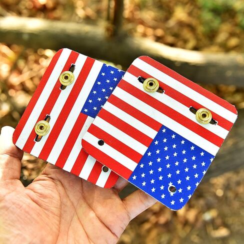 American Flag Wrestling Belt Wall Mount Display Hanger, 2-Pack, Leather in Saudi Arabia