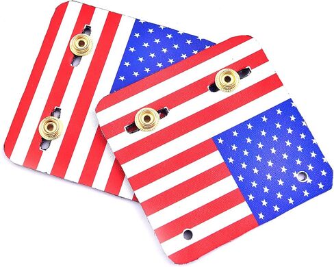 American Flag Wrestling Belt Wall Mount Display Hanger, 2-Pack, Leather in Saudi Arabia