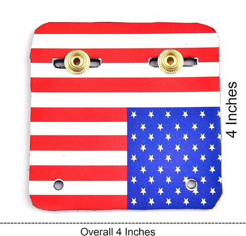 American Flag Wrestling Belt Wall Mount Display Hanger, 2-Pack, Leather in Saudi Arabia