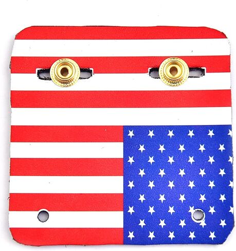 American Flag Wrestling Belt Wall Mount Display Hanger, 2-Pack, Leather in Saudi Arabia