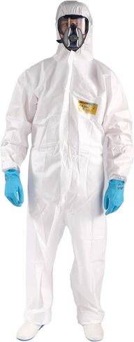 Hazmat Suit Disposable Coverall Protective Coverall PPE Hazmat Suits Painters Suit Breathable Water proof in Saudi Arabia