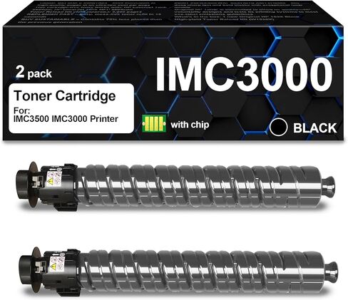 خرطوشة IMC3000 IMC3500 (8422251 842252 842253 842254) مع طابعات متوافقة مع الرقاقة مع طابعات IM C3000 IM C3500 (4 عبوات ، أسود سماوي ماجنتا أصفر) in Saudi Arabia
