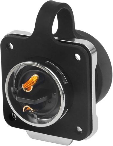 CNLINKO LP20 Reverse Mount 2-Pin Waterproof Circular Electrical Connector, IP68 Female Plug Male Socket for Automotive Machinery and Outdoor Use Quick Connect Aviation Connector (Metal Plug) in Saudi Arabia