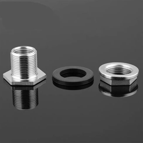3/4" 1" 1-1/4" 1-1/2" BSP Male Thread 304 Stainless Steel Pipe Single Loose Key Swivel Fitting Nut Water Tank Jointer Connector(1 Inch) in Saudi Arabia